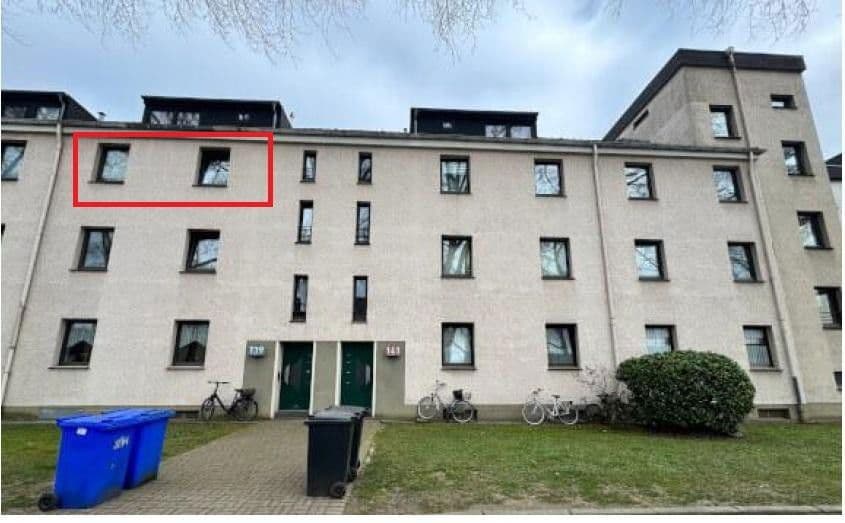 Prenájom bytu 3-izbový 65 m², Zeppelinstraße 139, Mönchengladbach, Severné Porýnie - Westfálsko Prenájom bytu 3-izbový 65 m², Zeppelinstraße 139, Mönchengladbach, Severné Porýnie - Westfálsko