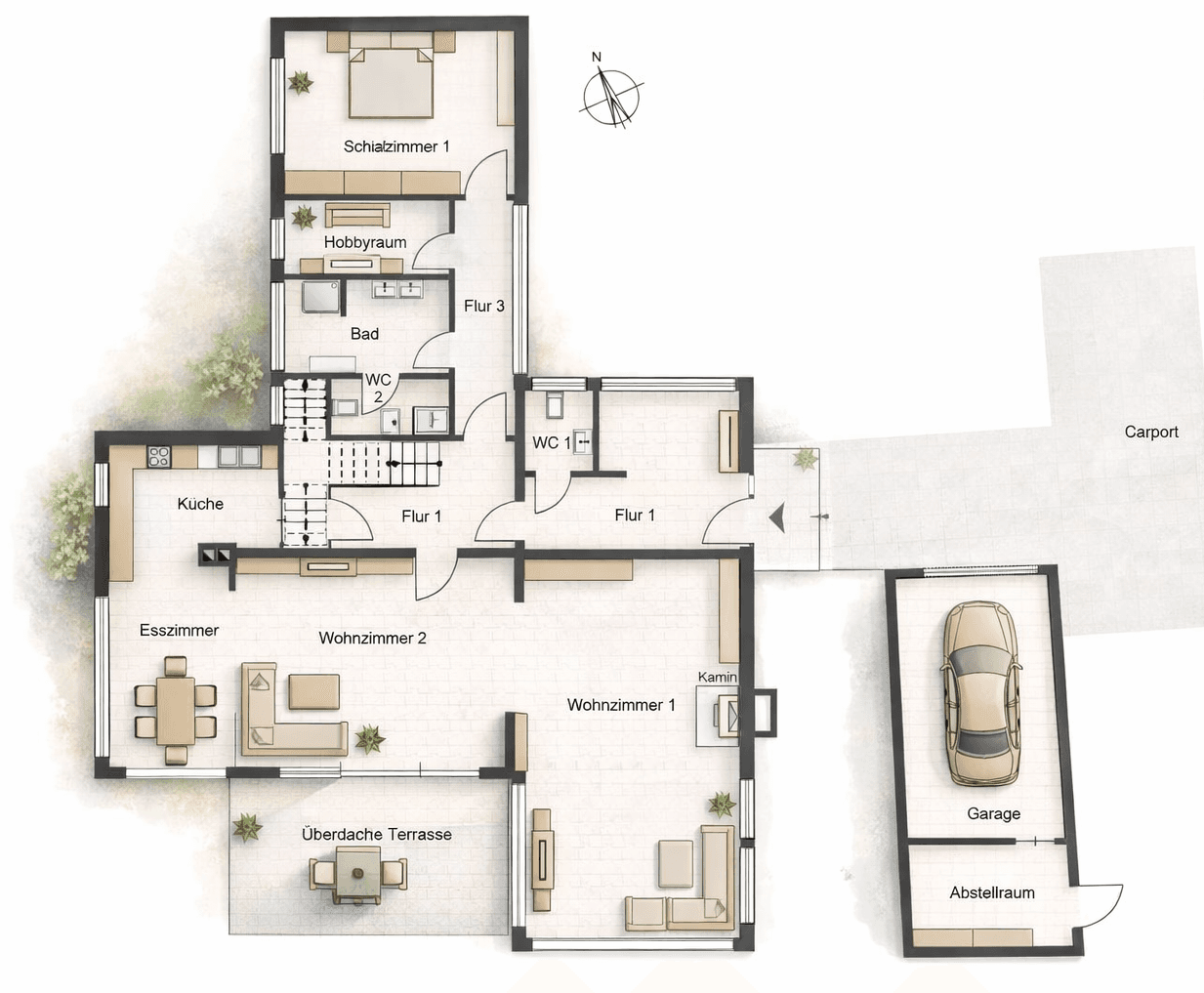 Predaj domu 192 m², pozemek 1.511 m², Aumühle, Šlezvicko-Holštajnsko Predaj domu 192 m², pozemek 1.511 m², Aumühle, Šlezvicko-Holštajnsko