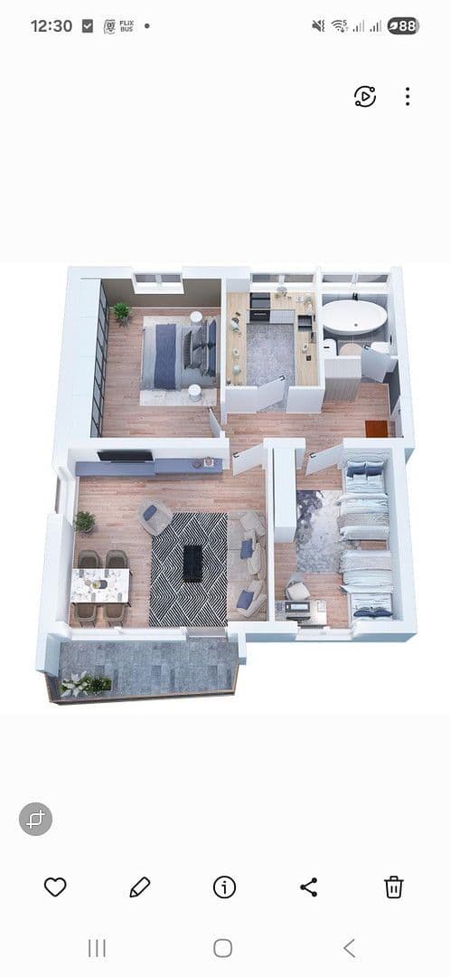 Predaj bytu 3-izbový 66 m², Nobelstraße, Lindau (Bodensee), Bavorsko Predaj bytu 3-izbový 66 m², Nobelstraße, Lindau (Bodensee), Bavorsko