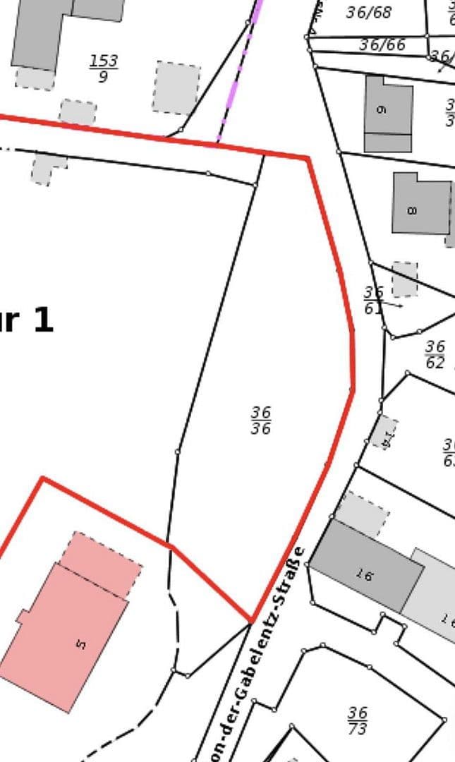 Predaj pozemku 2.364 m², Von-der-Gabelentz-Straße 5, Lemnitz, Durínsko Predaj pozemku 2.364 m², Von-der-Gabelentz-Straße 5, Lemnitz, Durínsko