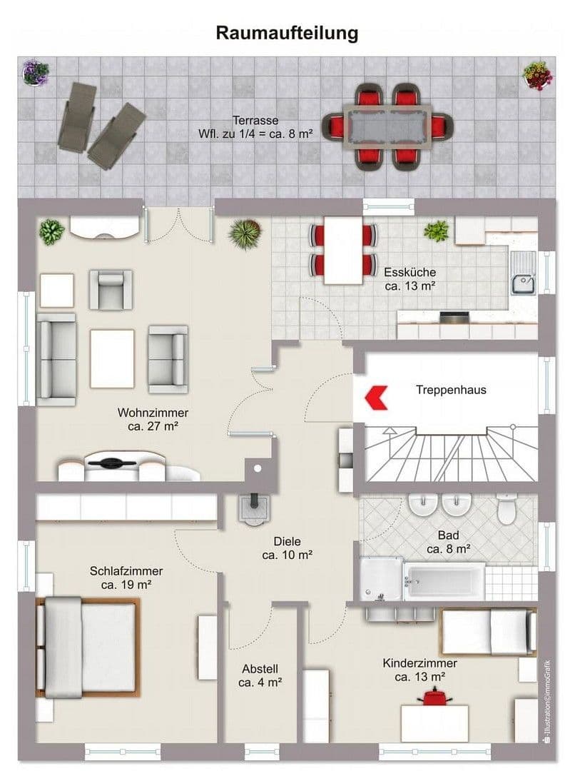 Prenájom bytu 3-izbový 103 m², Tiefenthaler Str. 9b, Hettenleidelheim, Porýnie-Falcko Prenájom bytu 3-izbový 103 m², Tiefenthaler Str. 9b, Hettenleidelheim, Porýnie-Falcko