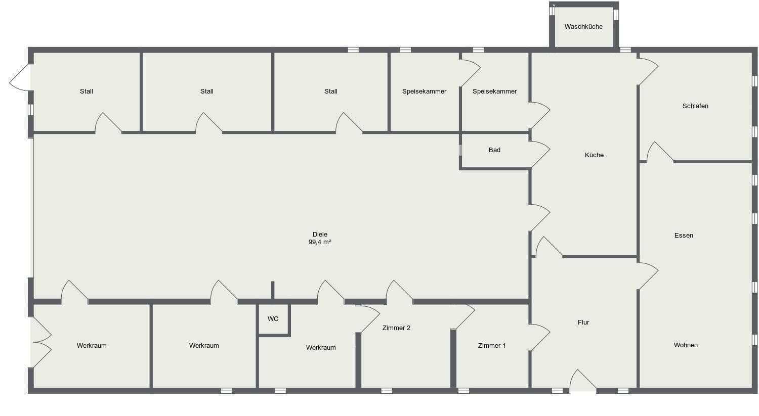 Predaj pozemku 11.148 m², Bark, Šlezvicko-Holštajnsko Predaj pozemku 11.148 m², Bark, Šlezvicko-Holštajnsko
