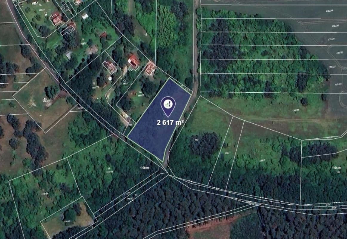 Predaj pozemku 2.617 m², Písty, Středočeský kraj Predaj pozemku 2.617 m², Písty, Středočeský kraj