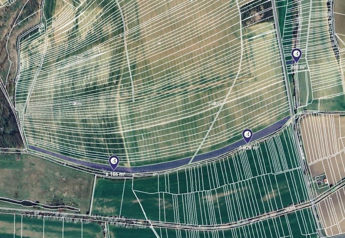 Predaj pozemku 43.527 m², Dobročkovice, Jihomoravský kraj Predaj pozemku 43.527 m², Dobročkovice, Jihomoravský kraj