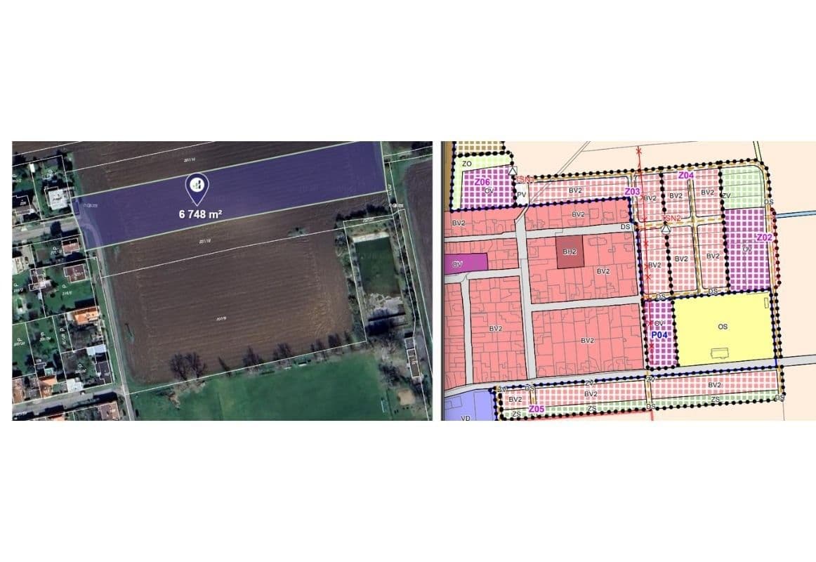 Predaj pozemku 6.748 m², Kamenné Zboží, Středočeský kraj Predaj pozemku 6.748 m², Kamenné Zboží, Středočeský kraj