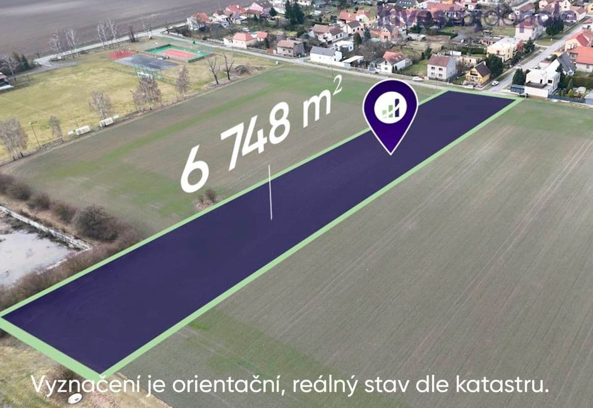 Predaj pozemku 6.748 m², Kamenné Zboží, Středočeský kraj Predaj pozemku 6.748 m², Kamenné Zboží, Středočeský kraj