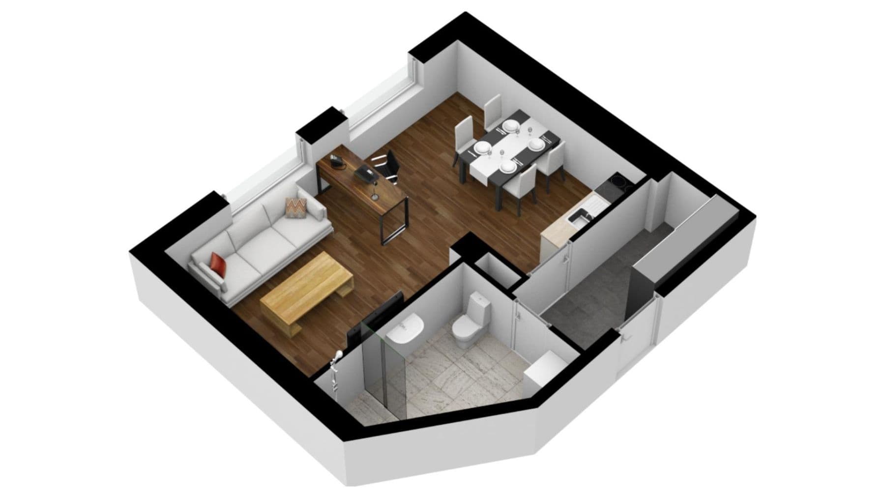 Prenájom bytu 1-izbový 38 m², Dalibora z Myšlína, Doksy, Liberecký kraj Prenájom bytu 1-izbový 38 m², Dalibora z Myšlína, Doksy, Liberecký kraj