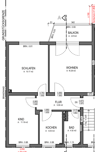 Predaj bytu 3-izbový 61 m², Bochum, Severné Porýnie - Westfálsko Predaj bytu 3-izbový 61 m², Bochum, Severné Porýnie - Westfálsko