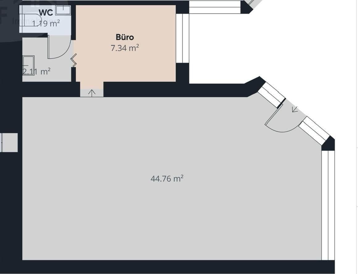 Prenájom kancelárie 56 m², Emmelshausen, Porýnie-Falcko Prenájom kancelárie 56 m², Emmelshausen, Porýnie-Falcko