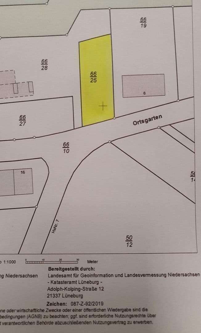 Predaj pozemku 1.000 m², Ortsgarten 8, Neetze, Dolné Sasko Predaj pozemku 1.000 m², Ortsgarten 8, Neetze, Dolné Sasko