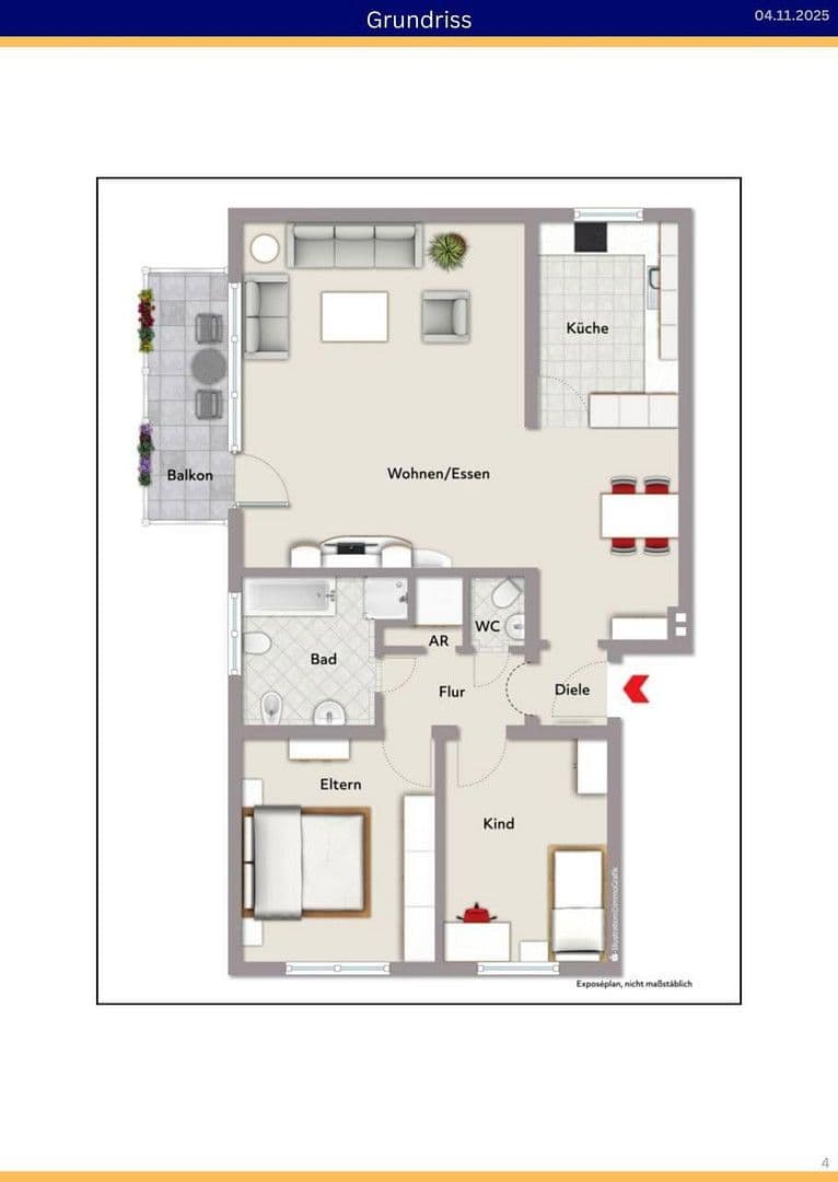 Predaj bytu 3-izbový 90 m², Oberhausen-Rheinhausen, Bádensko-Wurttembersko Predaj bytu 3-izbový 90 m², Oberhausen-Rheinhausen, Bádensko-Wurttembersko