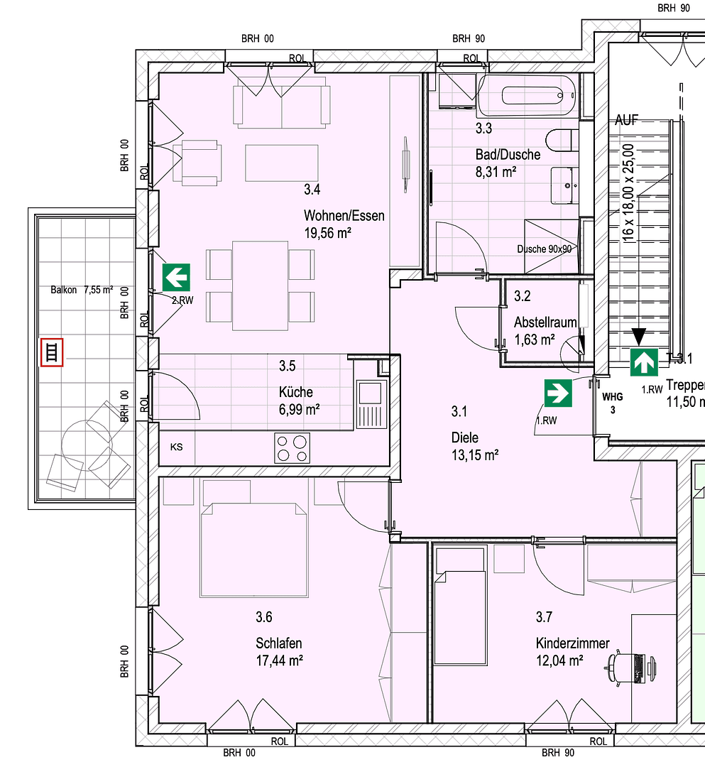 Prenájom bytu 3-izbový 83 m², Bahnhofstraße 108 A, Blankenfelde-Mahlow, Brandenbursko Prenájom bytu 3-izbový 83 m², Bahnhofstraße 108 A, Blankenfelde-Mahlow, Brandenbursko