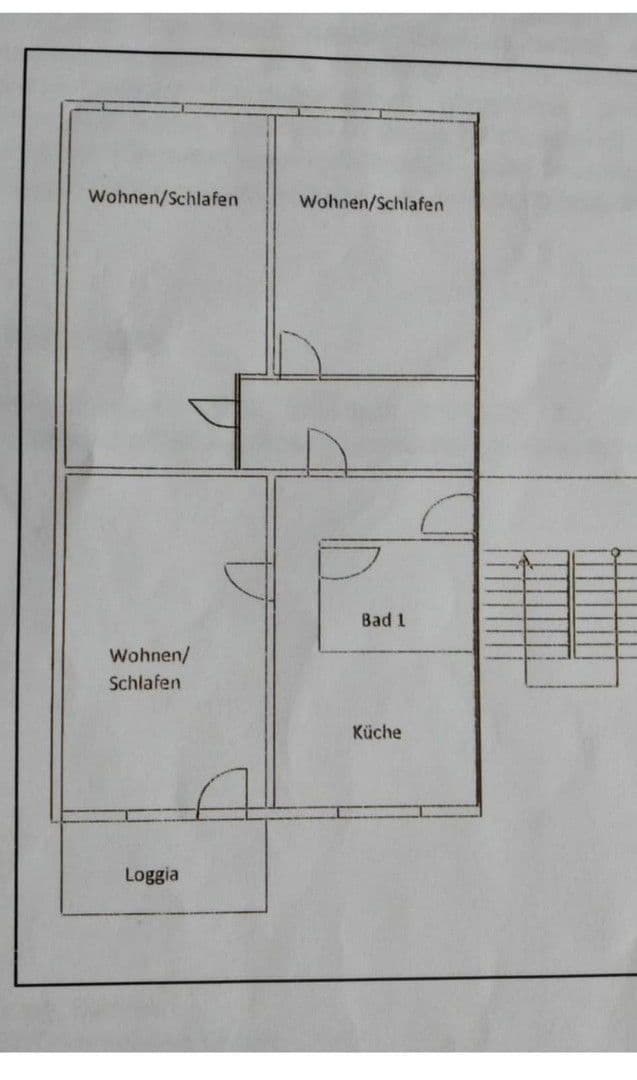 Prenájom bytu 3-izbový 60 m², Fritz-Simon-Str. 47, Leipzig, Sasko Prenájom bytu 3-izbový 60 m², Fritz-Simon-Str. 47, Leipzig, Sasko