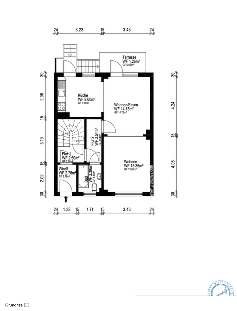 Predaj domu 145 m², pozemek 319 m², Bremerhaven, Brémy Predaj domu 145 m², pozemek 319 m², Bremerhaven, Brémy