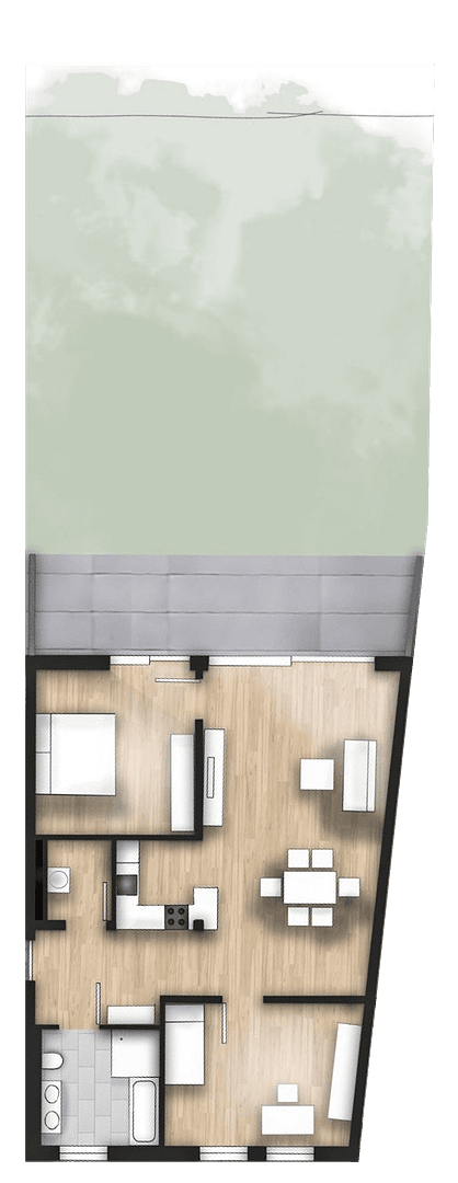 Prenájom bytu 3-izbový 108 m², Harthäuser Straße 18, Igersheim, Bádensko-Wurttembersko Prenájom bytu 3-izbový 108 m², Harthäuser Straße 18, Igersheim, Bádensko-Wurttembersko