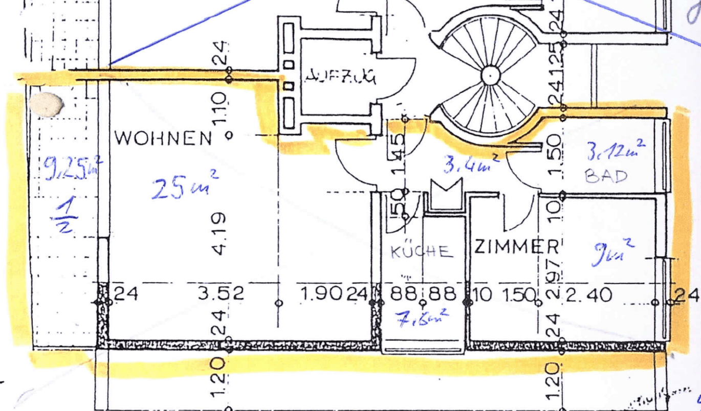 Prenájom bytu 2-izbový 53 m², Büdingen, Hesensko Prenájom bytu 2-izbový 53 m², Büdingen, Hesensko