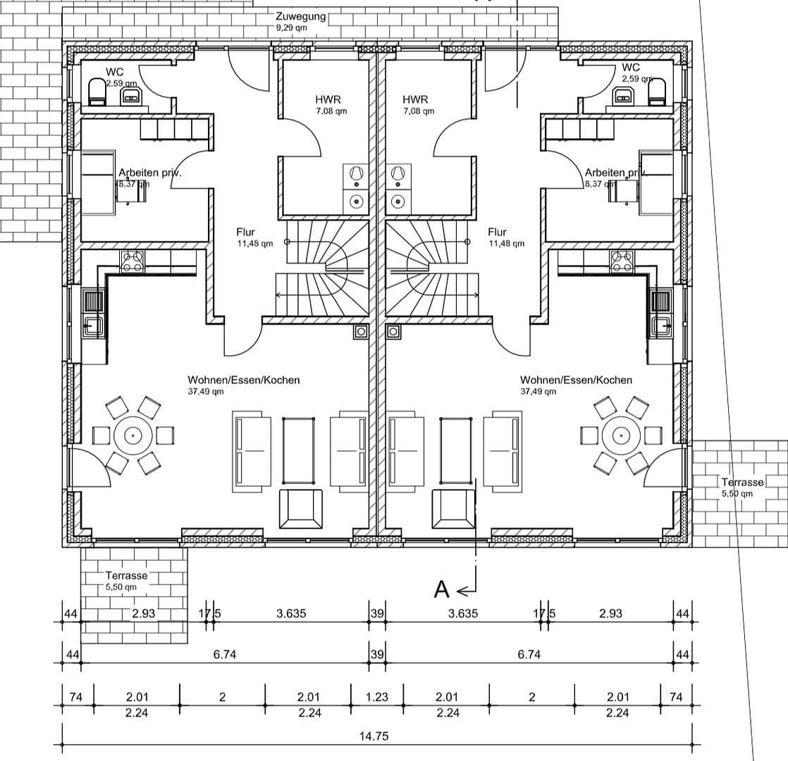 Prenájom domu 135 m², pozemek 666 m², Schwarmstedt, Dolné Sasko Prenájom domu 135 m², pozemek 666 m², Schwarmstedt, Dolné Sasko