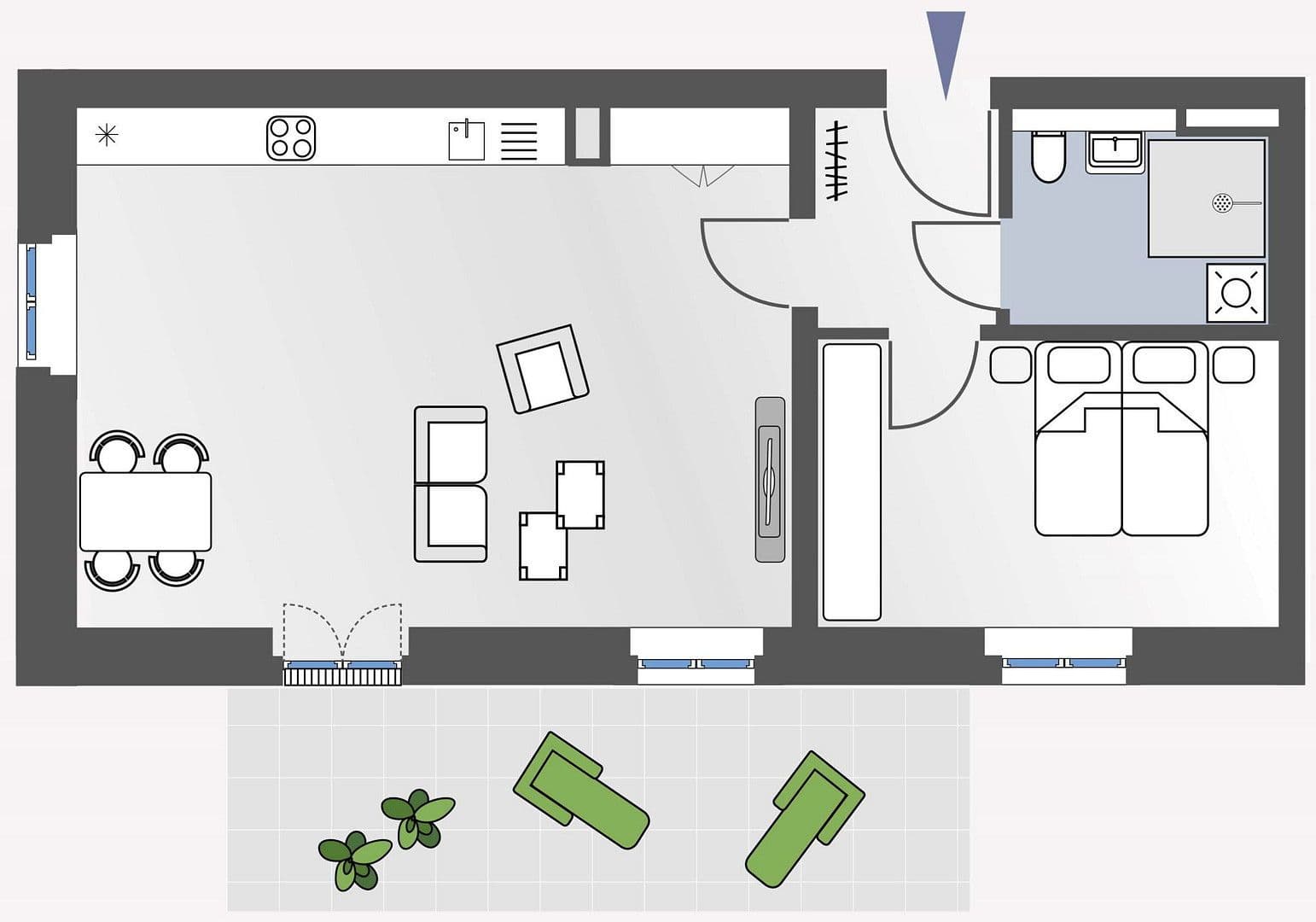 Prenájom bytu 2-izbový 67 m², Metropolitan Park 22, Berlin, Berlín Prenájom bytu 2-izbový 67 m², Metropolitan Park 22, Berlin, Berlín