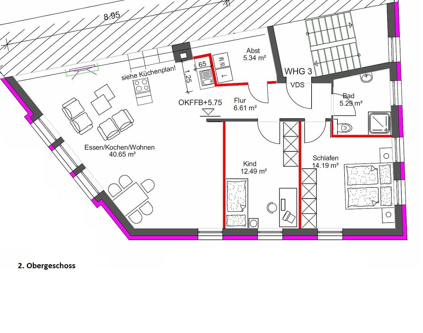 Prenájom bytu 2-izbový 82 m², Karlstraße 1, Aschaffenburg, Bavorsko Prenájom bytu 2-izbový 82 m², Karlstraße 1, Aschaffenburg, Bavorsko