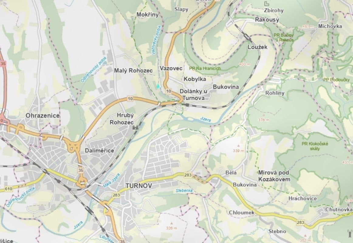 Predaj pozemku 1.735 m², Turnov, Liberecký kraj Predaj pozemku 1.735 m², Turnov, Liberecký kraj
