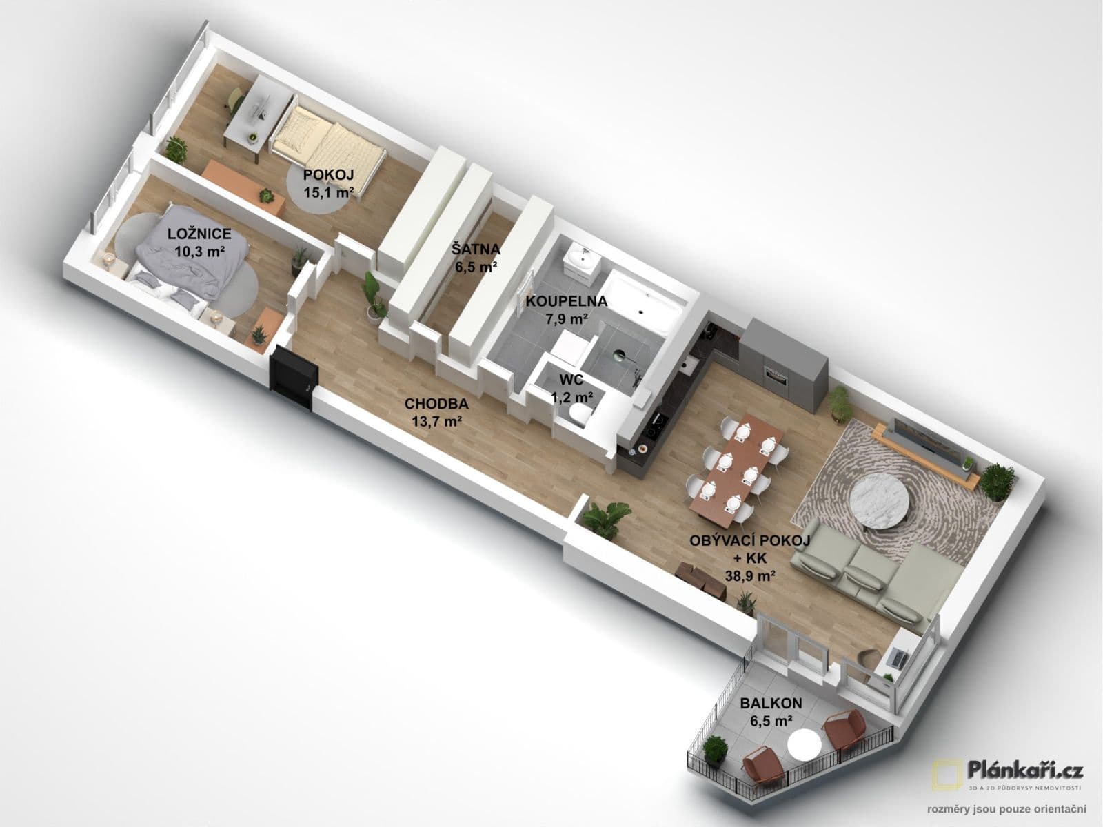 Predaj bytu 3-izbový 100 m², Jeřabinová, Praha, Praha Predaj bytu 3-izbový 100 m², Jeřabinová, Praha, Praha