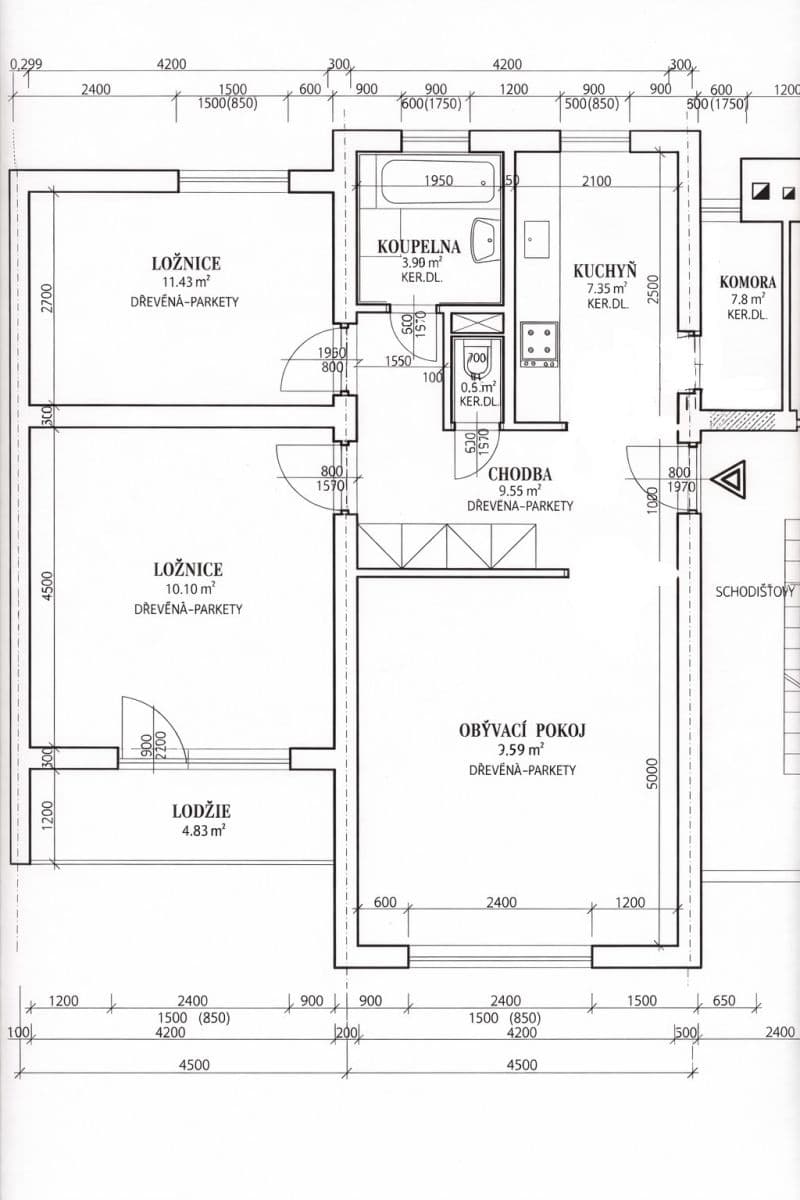 Prenájom bytu 3-izbový 75 m², Horní, Úžice, Středočeský kraj Prenájom bytu 3-izbový 75 m², Horní, Úžice, Středočeský kraj