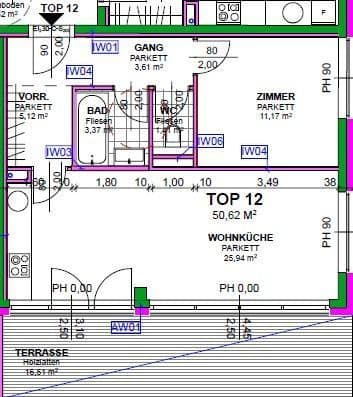 Prenájom bytu 2-izbový 51 m², Heiligenstädter Straße 395a, Wien, Viedeň Prenájom bytu 2-izbový 51 m², Heiligenstädter Straße 395a, Wien, Viedeň