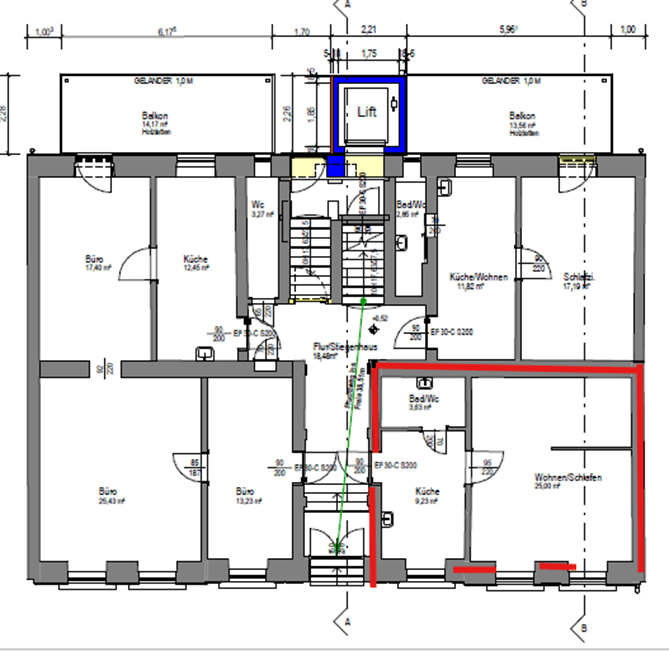 Prenájom bytu 2-izbový 38 m², Wienerstr. 29, Linz, Horné Rakúsko Prenájom bytu 2-izbový 38 m², Wienerstr. 29, Linz, Horné Rakúsko