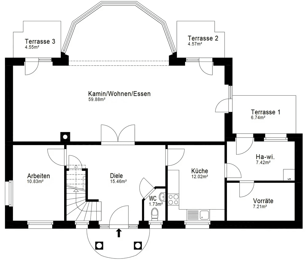 Prenájom domu 198 m², pozemek 1.068 m², Hamburg, Hamburg Prenájom domu 198 m², pozemek 1.068 m², Hamburg, Hamburg