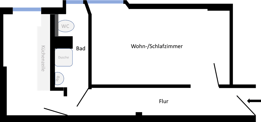 Prenájom bytu 1-izbový 40 m², Erasmusstraße 2, Berlin, Berlín Prenájom bytu 1-izbový 40 m², Erasmusstraße 2, Berlin, Berlín
