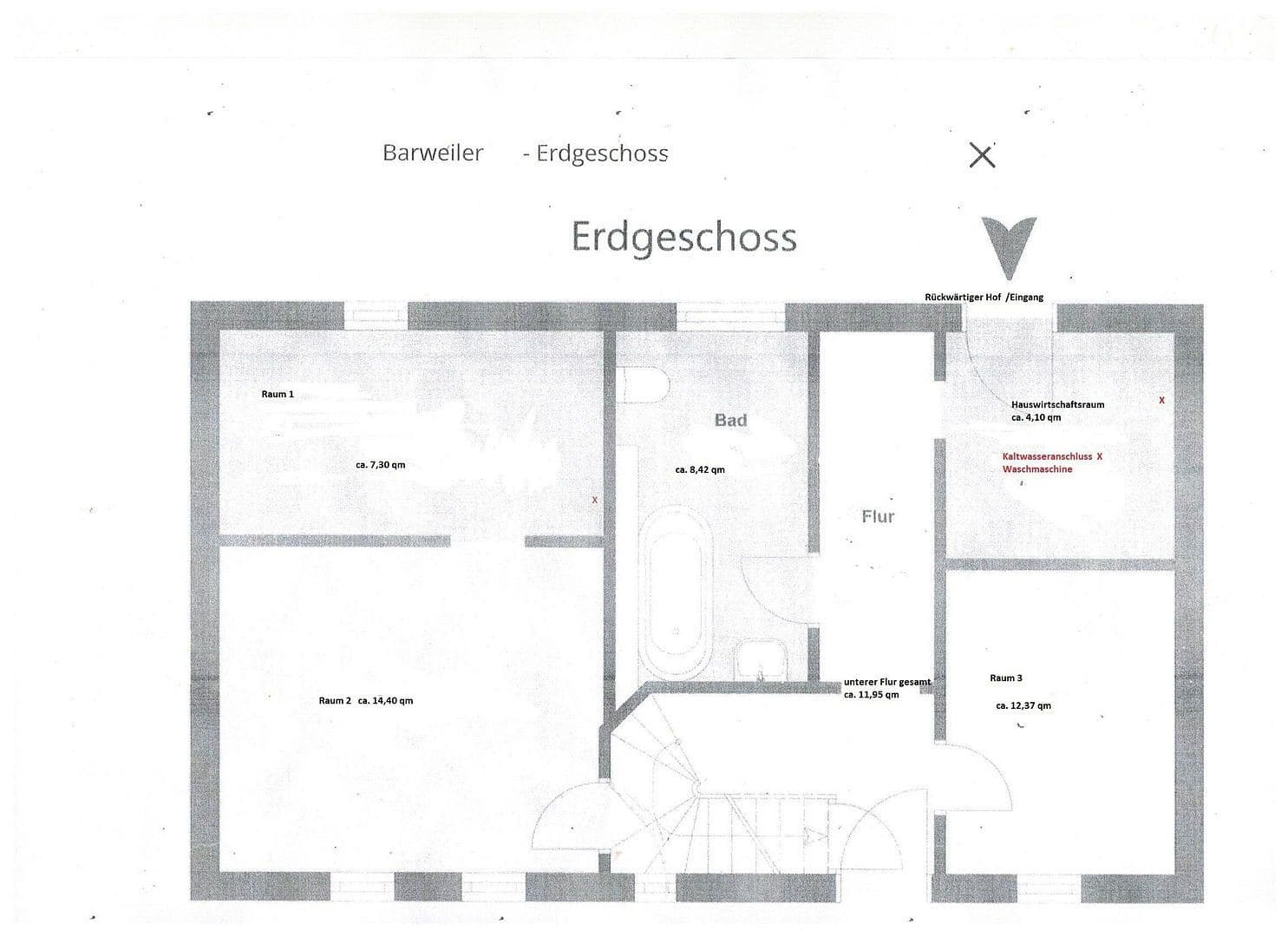 Predaj domu 120 m², pozemek 262 m², Barweiler, Porýnie-Falcko Predaj domu 120 m², pozemek 262 m², Barweiler, Porýnie-Falcko