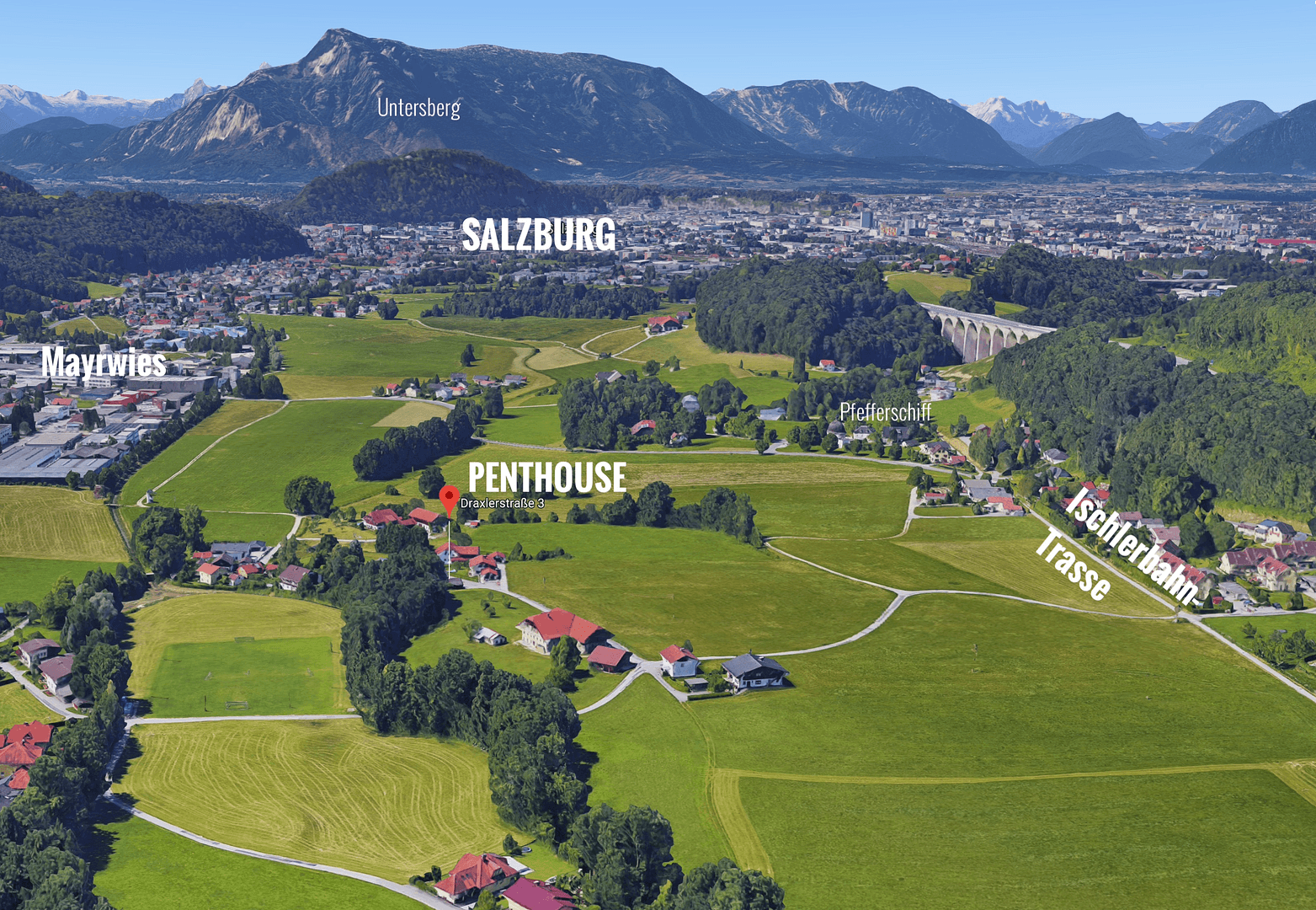 Predaj bytu 5-izbový 187 m², Draxlerstraße, Hallwang, Esch, Salzbursko Predaj bytu 5-izbový 187 m², Draxlerstraße, Hallwang, Esch, Salzbursko