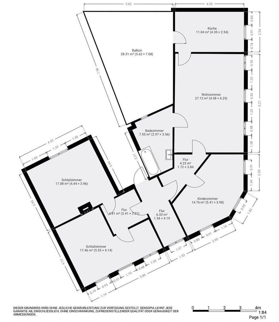 Prenájom bytu 4-izbový 115 m², Großer Katthagen 12, Helmstedt, Dolné Sasko Prenájom bytu 4-izbový 115 m², Großer Katthagen 12, Helmstedt, Dolné Sasko