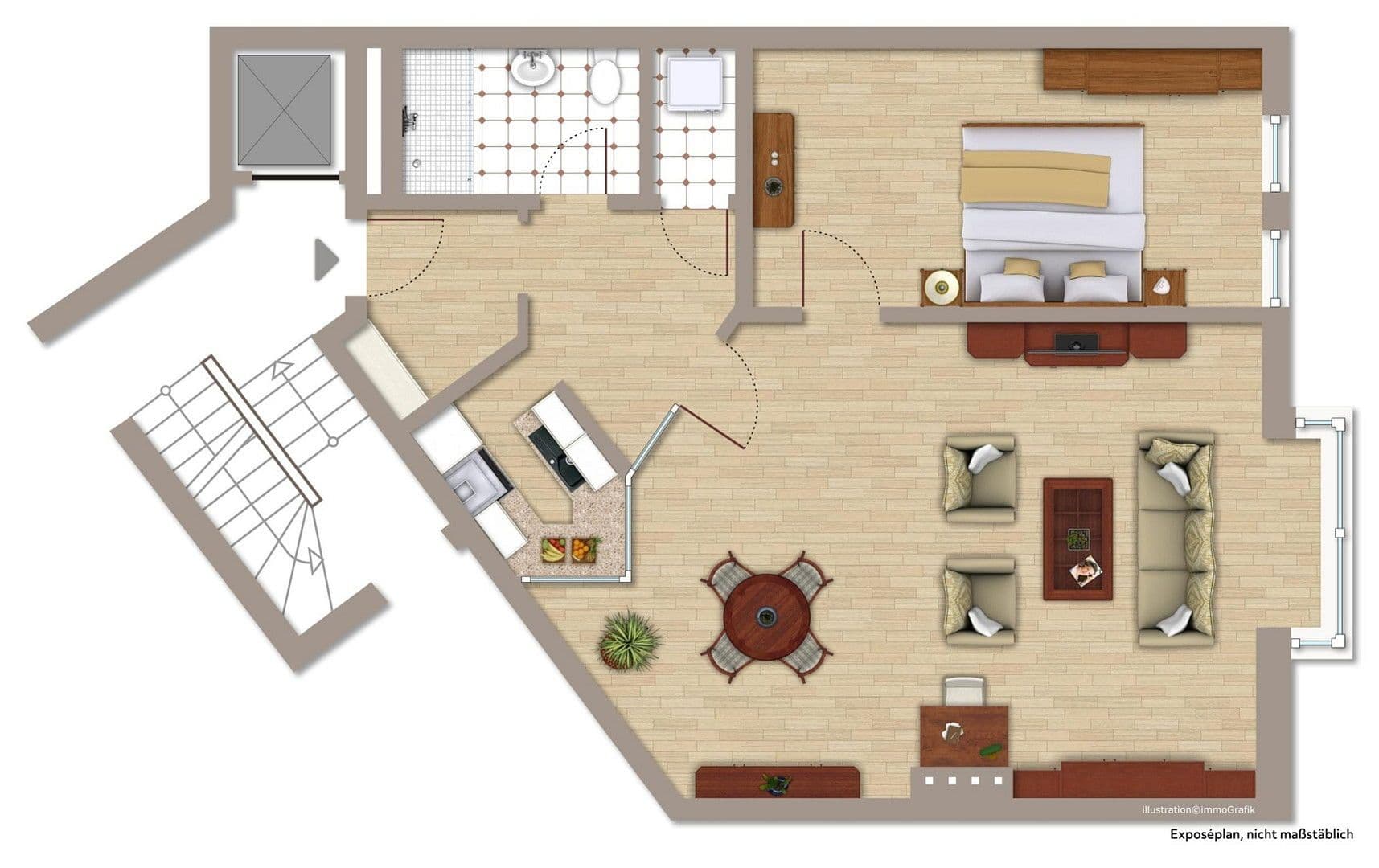 Predaj bytu 2-izbový 77 m², Bremen, Brémy Predaj bytu 2-izbový 77 m², Bremen, Brémy