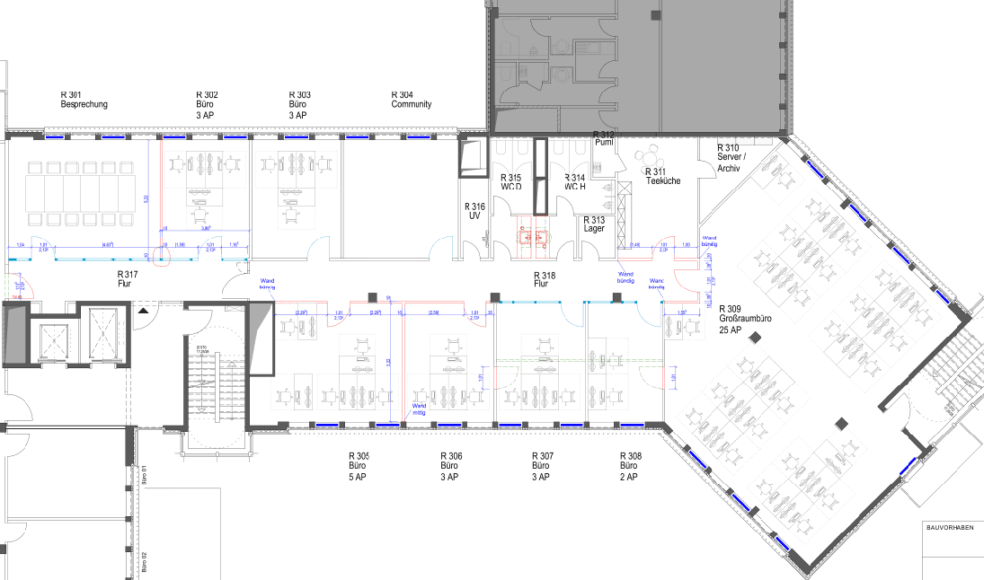 Prenájom kancelárie 549 m², Gladbecker Straße 5-7, Düsseldorf, Severné Porýnie - Westfálsko Prenájom kancelárie 549 m², Gladbecker Straße 5-7, Düsseldorf, Severné Porýnie - Westfálsko