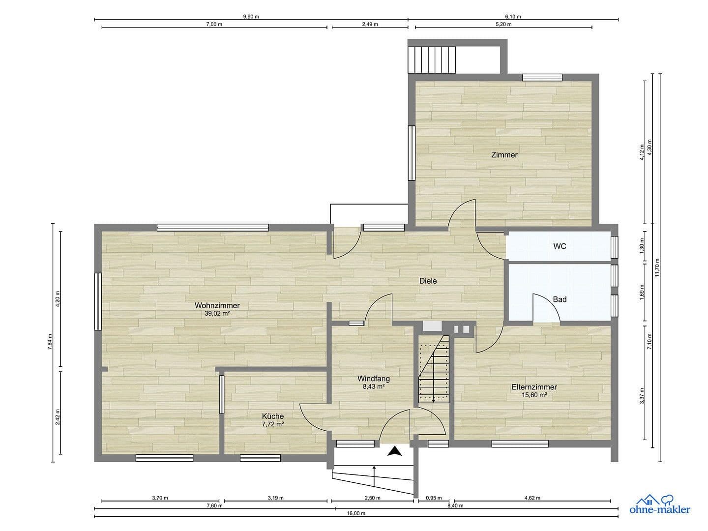 Predaj domu 127 m², pozemek 928 m², Norderstedt, Šlezvicko-Holštajnsko Predaj domu 127 m², pozemek 928 m², Norderstedt, Šlezvicko-Holštajnsko