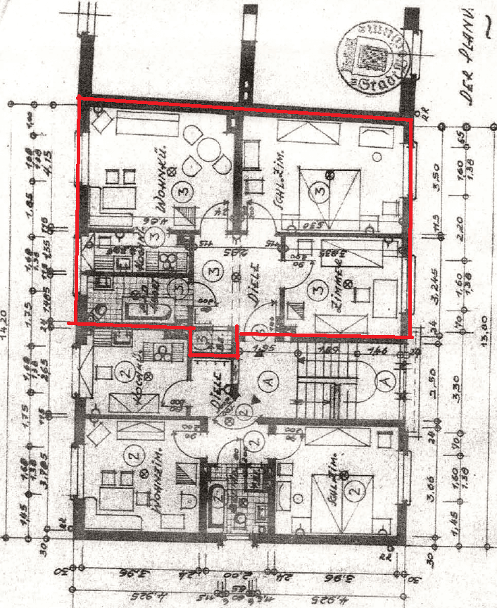 Prenájom bytu 3-izbový 70 m², Oberstraße 149, Bochum, Severné Porýnie - Westfálsko Prenájom bytu 3-izbový 70 m², Oberstraße 149, Bochum, Severné Porýnie - Westfálsko