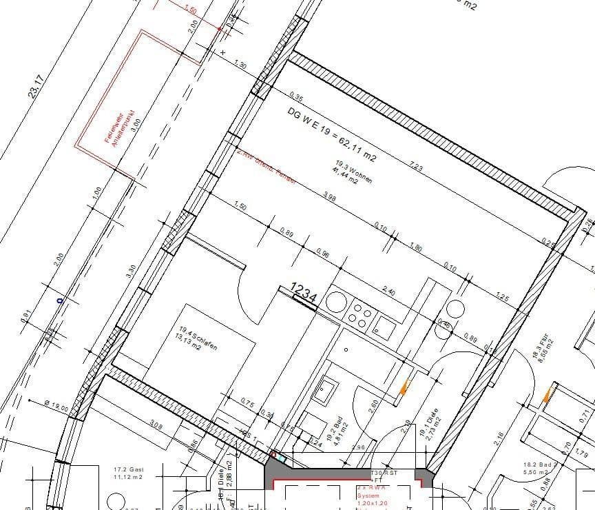 Predaj bytu 3-izbový 73 m², Lantzalle 1, Düsseldorf, Severné Porýnie - Westfálsko Predaj bytu 3-izbový 73 m², Lantzalle 1, Düsseldorf, Severné Porýnie - Westfálsko