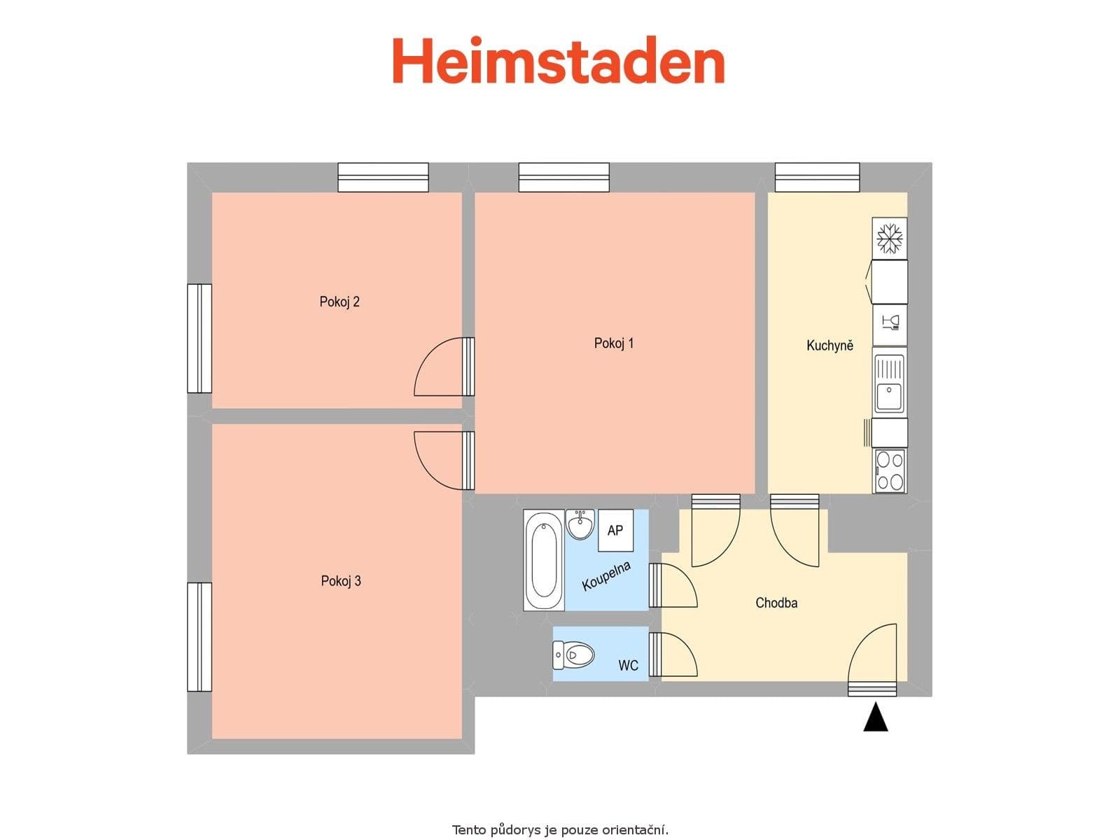 Prenájom bytu 3-izbový 71 m², U Stromovky, Havířov, Moravskoslezský kraj Prenájom bytu 3-izbový 71 m², U Stromovky, Havířov, Moravskoslezský kraj