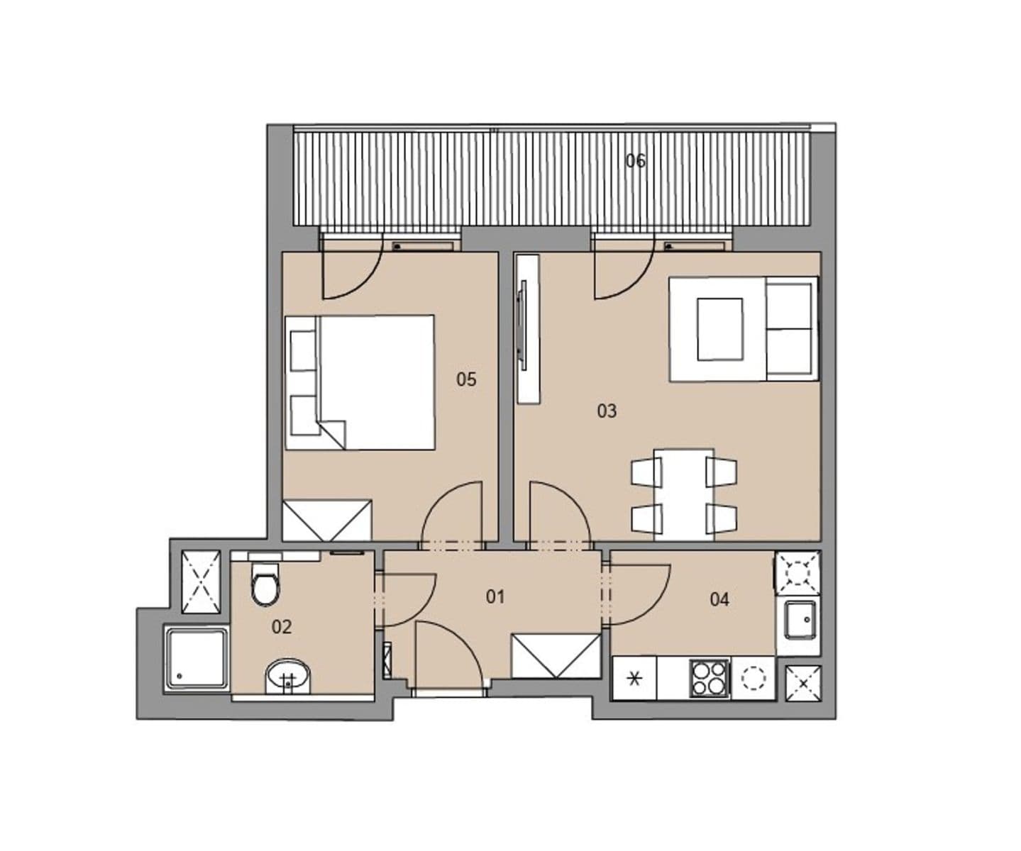 Prenájom bytu 2-izbový 46 m², Magisterská, Plzeň, Plzeňský kraj Prenájom bytu 2-izbový 46 m², Magisterská, Plzeň, Plzeňský kraj