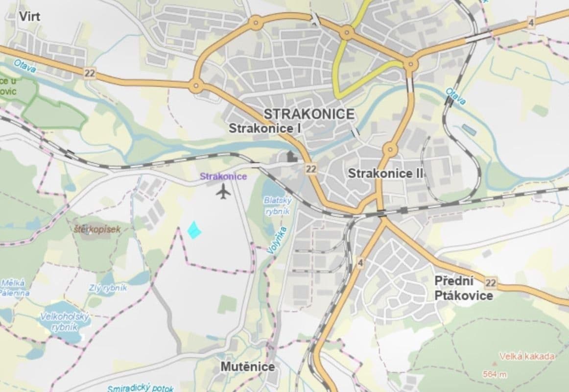 Predaj pozemku 9.673 m², Strakonice, Jihočeský kraj Predaj pozemku 9.673 m², Strakonice, Jihočeský kraj