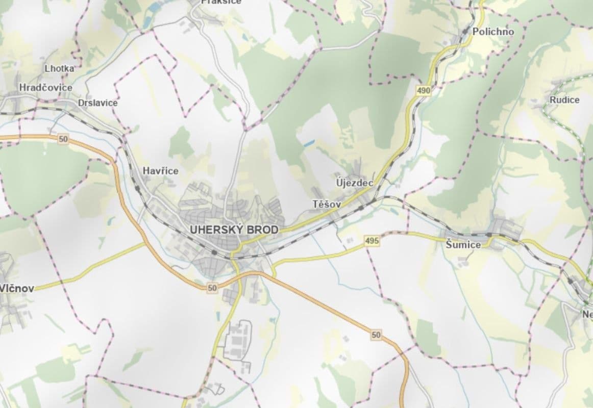 Predaj pozemku 10.026 m², Uherský Brod, Zlínský kraj Predaj pozemku 10.026 m², Uherský Brod, Zlínský kraj