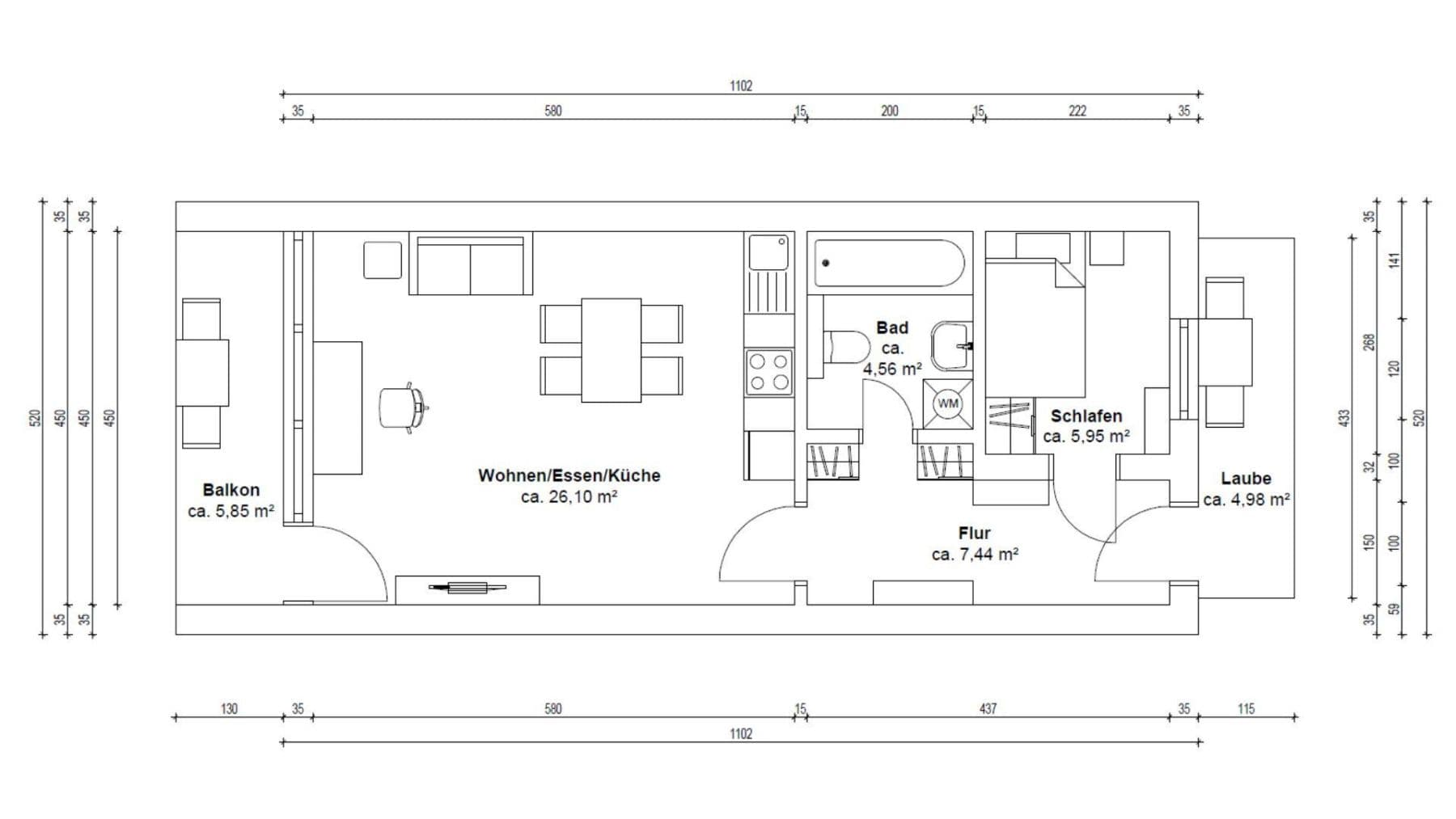 Predaj bytu 2-izbový 50 m², Lessingstr. 12, Heidelberg, Bádensko-Wurttembersko Predaj bytu 2-izbový 50 m², Lessingstr. 12, Heidelberg, Bádensko-Wurttembersko