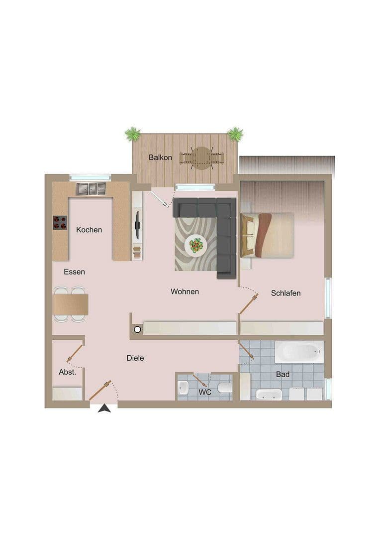 Predaj bytu 2-izbový 71 m², Brunnenstr. 15, Krauchenwies, Bádensko-Wurttembersko Predaj bytu 2-izbový 71 m², Brunnenstr. 15, Krauchenwies, Bádensko-Wurttembersko