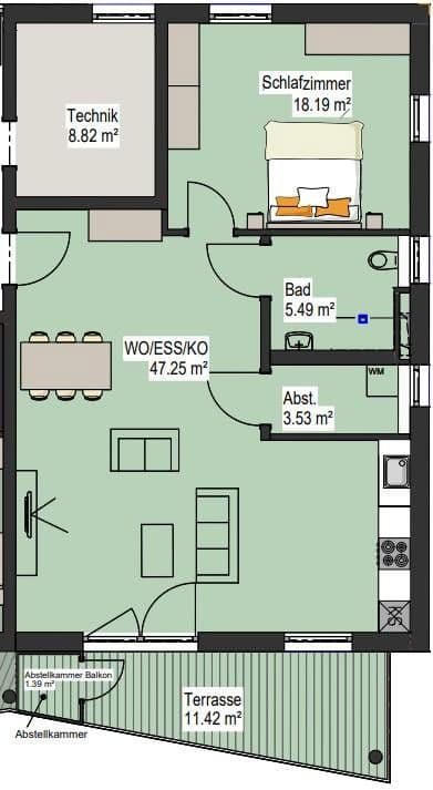 Prenájom bytu 2-izbový 85 m², Im Dorf 100B, Nordrach, Bádensko-Wurttembersko Prenájom bytu 2-izbový 85 m², Im Dorf 100B, Nordrach, Bádensko-Wurttembersko