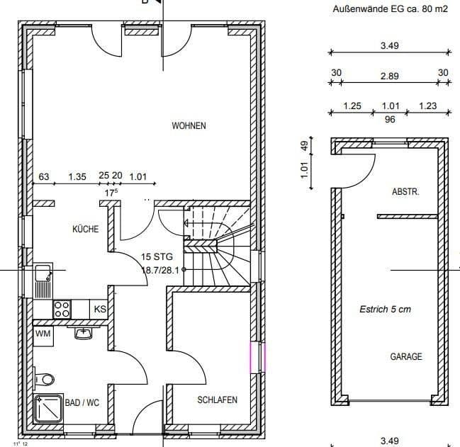 Predaj domu 125 m², pozemek 530 m², Gartenweg 23A, Bramsche, Dolné Sasko Predaj domu 125 m², pozemek 530 m², Gartenweg 23A, Bramsche, Dolné Sasko
