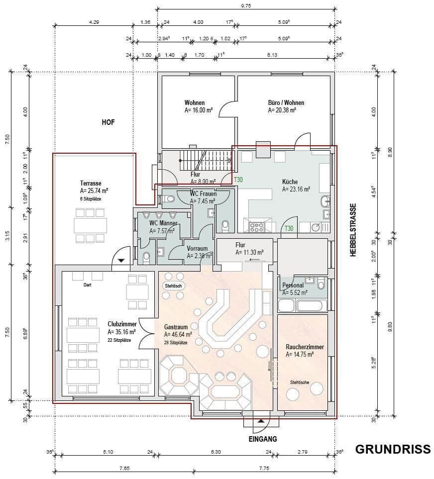 Prenájom nebytového priestoru 190 m², Hebbelstraße 24, Hohenlockstedt, Šlezvicko-Holštajnsko Prenájom nebytového priestoru 190 m², Hebbelstraße 24, Hohenlockstedt, Šlezvicko-Holštajnsko
