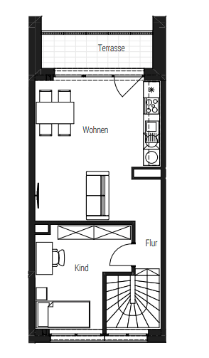 Prenájom bytu 3-izbový 69 m², Steinbühler Straße 4-6, Nürnberg, Bavorsko Prenájom bytu 3-izbový 69 m², Steinbühler Straße 4-6, Nürnberg, Bavorsko
