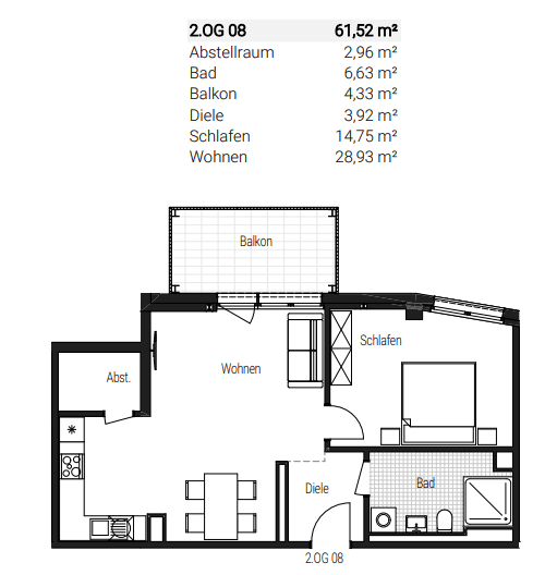 Prenájom bytu 2-izbový 62 m², Steinbühler Straße 4-6, Nürnberg, Bavorsko Prenájom bytu 2-izbový 62 m², Steinbühler Straße 4-6, Nürnberg, Bavorsko