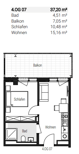 Prenájom bytu 2-izbový 38 m², Steinbühler Straße 4-6, Nürnberg, Bavorsko Prenájom bytu 2-izbový 38 m², Steinbühler Straße 4-6, Nürnberg, Bavorsko